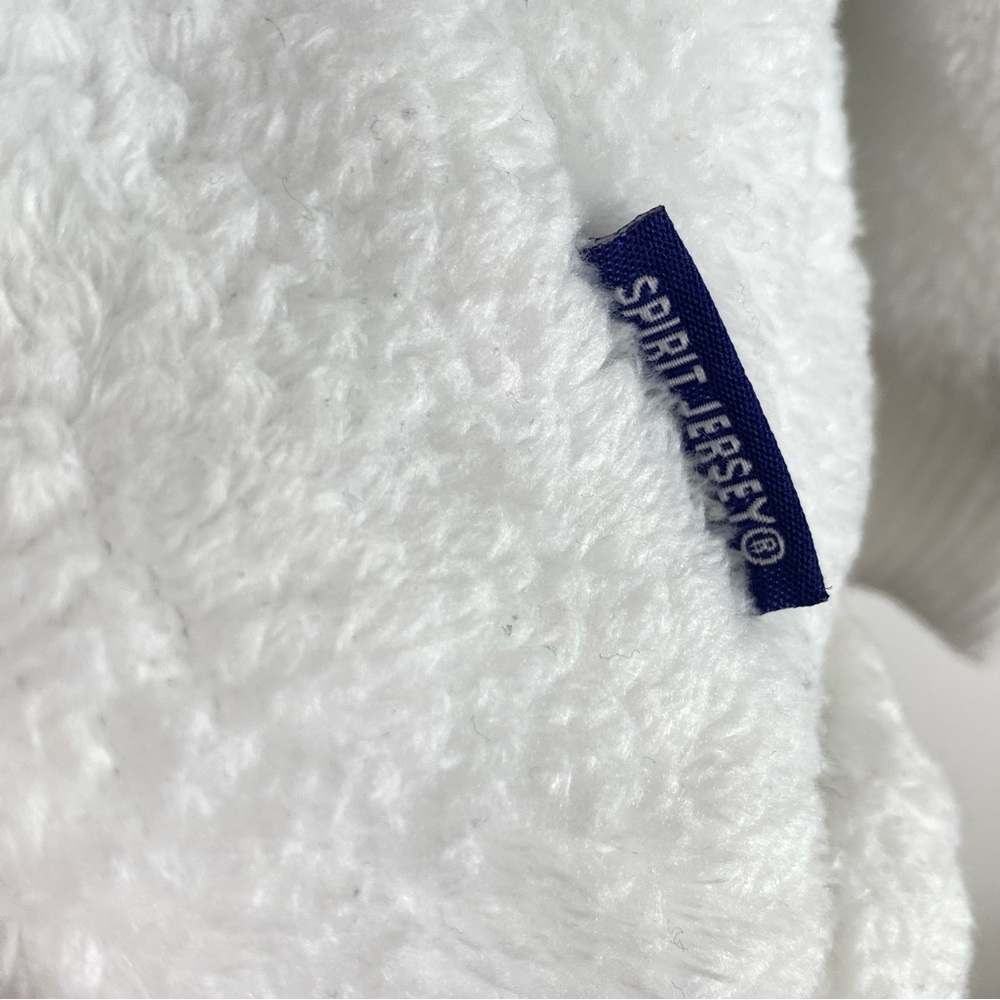Walt Disney World Spirit Jersey X Large White Silver Fleece Pullover Sweater - Picture 8 of 11
